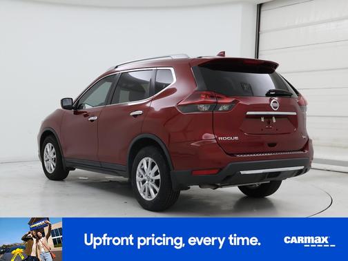 Red 2018 Nissan Rogue SV