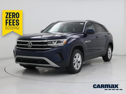 Blue 2021 Volkswagen Atlas Cross Sport S