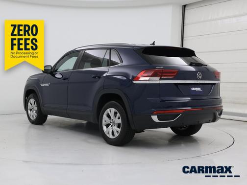 Blue 2021 Volkswagen Atlas Cross Sport S