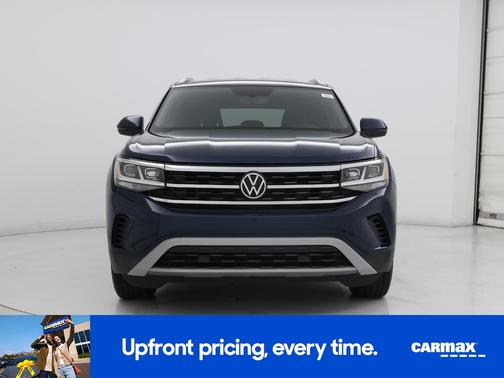 Blue 2021 Volkswagen Atlas Cross Sport S