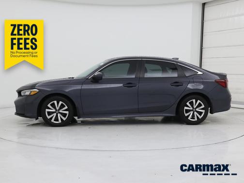 Gray 2025 Honda Civic LX