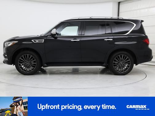 Black 2023 INFINITI QX80 Luxe