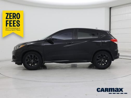 Black 2021 Honda HR-V Sport
