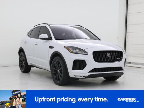 White 2020 Jaguar E-PACE Checkered Flag