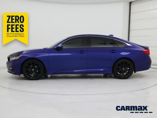 Blue 2018 Honda Accord Sport