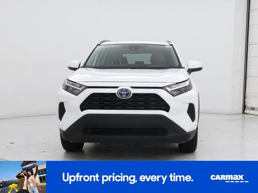 White 2023 Toyota RAV4 Hybrid XLE