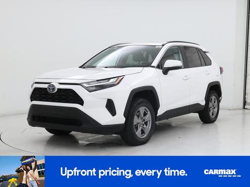 White 2023 Toyota RAV4 Hybrid XLE