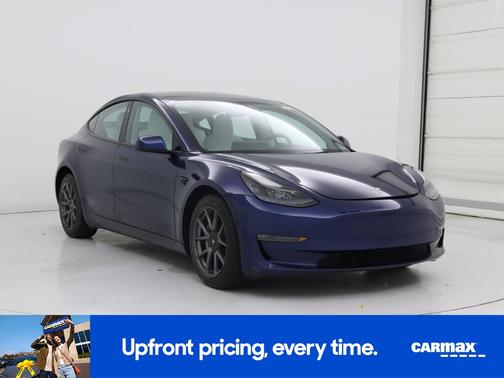 Blue 2022 Tesla Model 3 Long Range