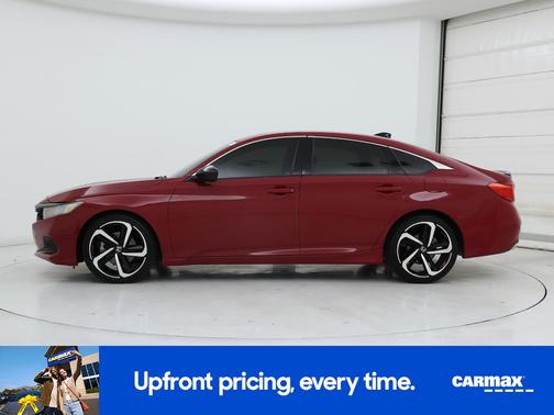 Red 2021 Honda Accord Sport