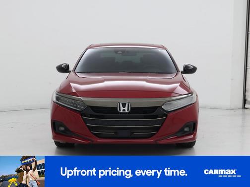 Red 2021 Honda Accord Sport