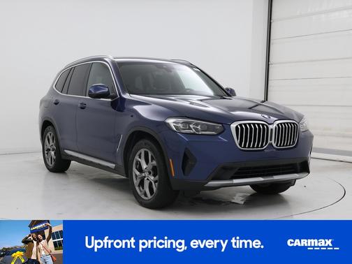 Blue 2022 BMW X3 XDrive30i