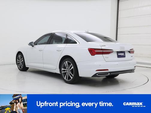 White 2021 Audi A6 Premium Plus