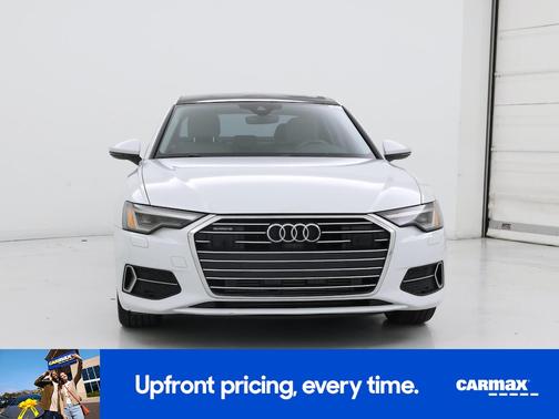 White 2021 Audi A6 Premium Plus