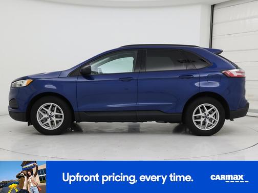 Blue 2021 Ford Edge SE