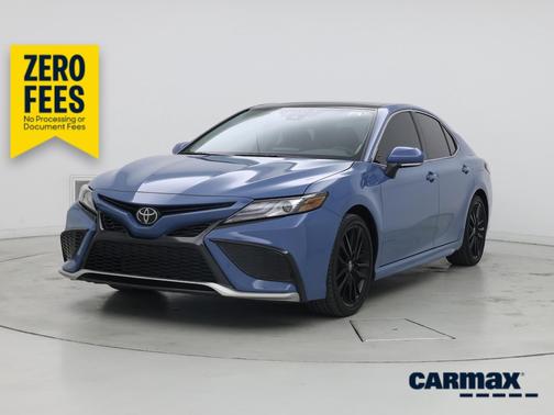Blue 2023 Toyota Camry XSE