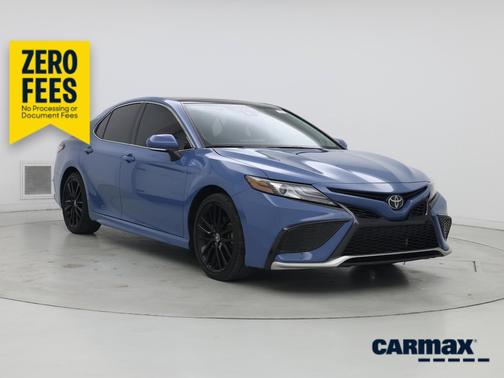 Blue 2023 Toyota Camry XSE