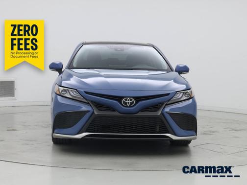 Blue 2023 Toyota Camry XSE