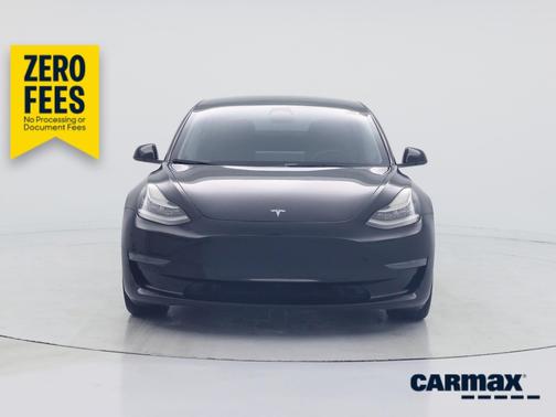 Black 2022 Tesla Model 3