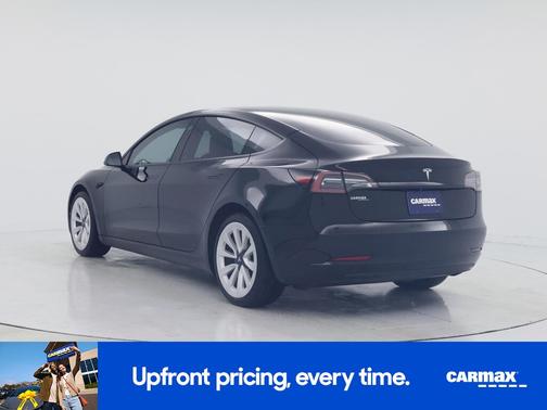 Black 2022 Tesla Model 3