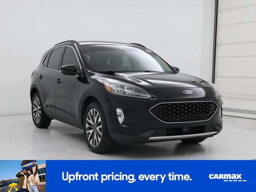 Black 2020 Ford Escape Titanium
