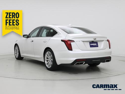 White 2021 Cadillac CT5 Luxury