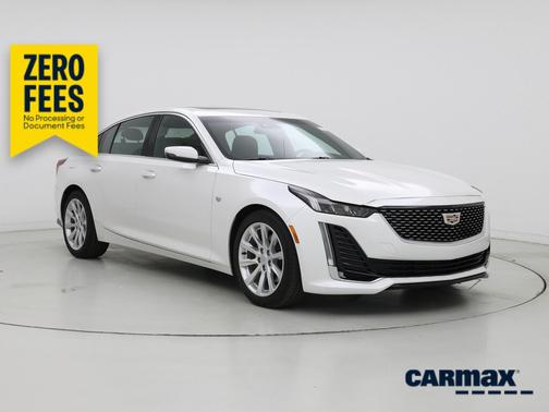 White 2021 Cadillac CT5 Luxury