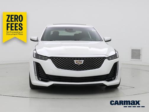 White 2021 Cadillac CT5 Luxury
