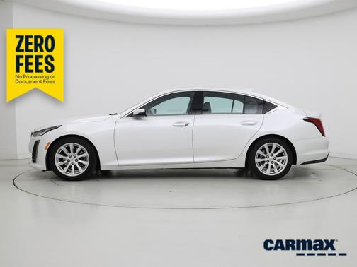 White 2021 Cadillac CT5 Luxury