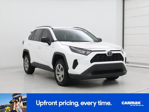 White 2020 Toyota RAV4 LE