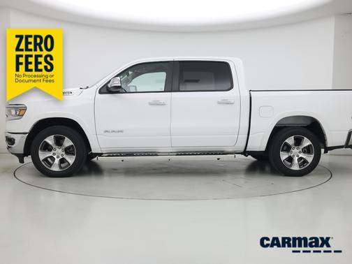 White 2021 RAM 1500 Laramie
