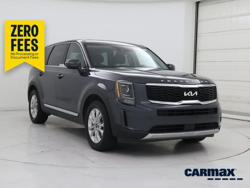 Gray 2022 Kia Telluride LX