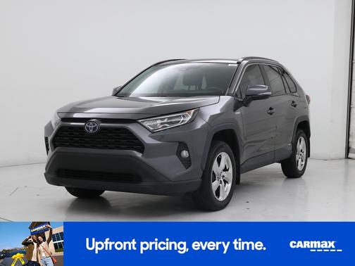 Gray 2021 Toyota RAV4 Hybrid LE