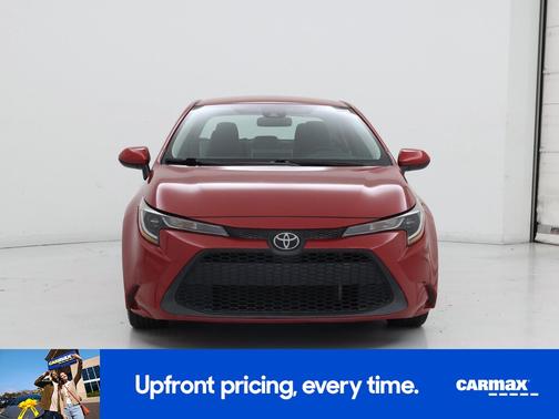 Red 2021 Toyota Corolla LE