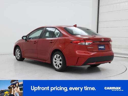 Red 2021 Toyota Corolla LE