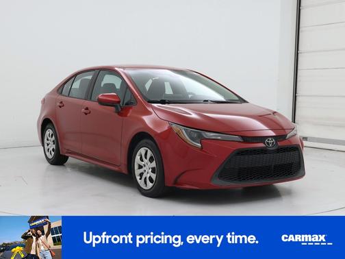 Red 2021 Toyota Corolla LE