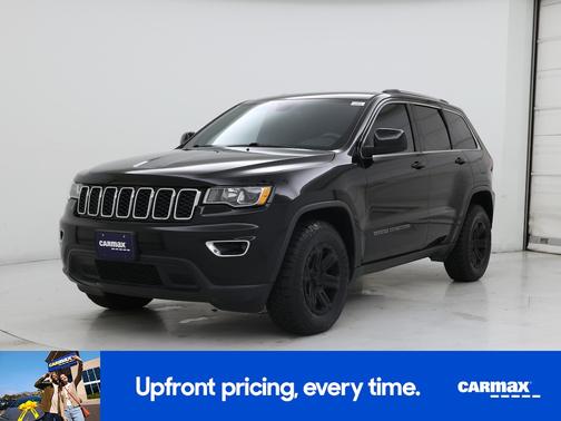 Black 2017 Jeep Grand Cherokee Laredo E