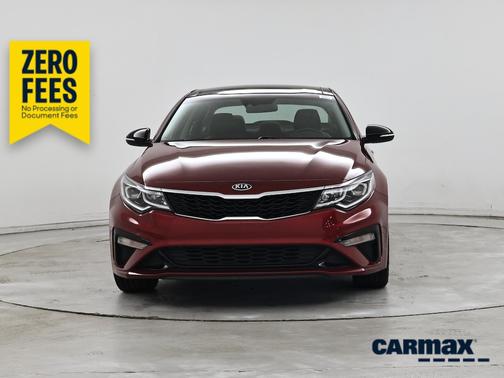 Red 2020 Kia Optima SE