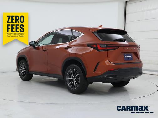 Orange 2024 Lexus NX 250