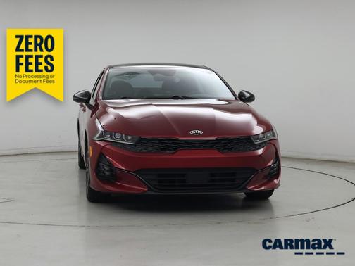 Red 2021 Kia K5 GT-Line