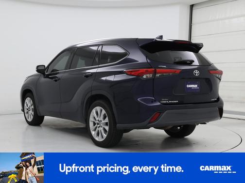 Blue 2021 Toyota Highlander Limited