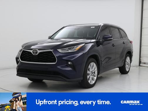 Blue 2021 Toyota Highlander Limited