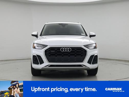 White 2023 Audi Q5 S-Line Premium