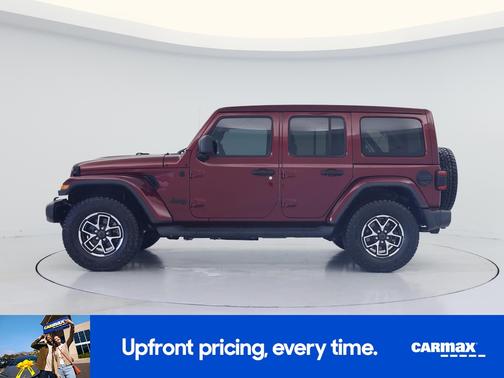 Burgundy 2021 Jeep Wrangler Unlimited Sahara Altitude