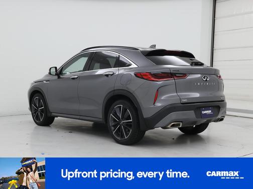 Gray 2023 INFINITI QX55 Luxe