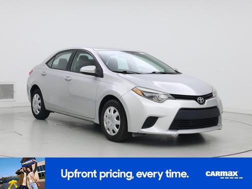 Silver 2016 Toyota Corolla L