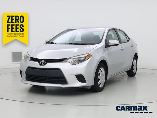 Silver 2016 Toyota Corolla L