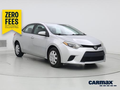 Silver 2016 Toyota Corolla L