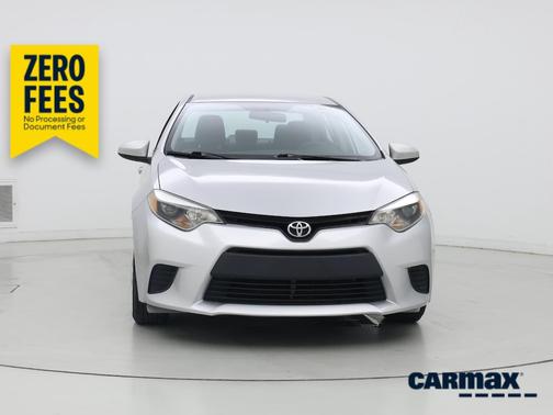 Silver 2016 Toyota Corolla L