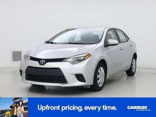 Silver 2016 Toyota Corolla L
