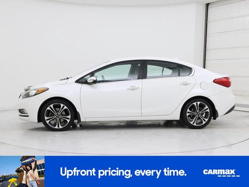 White 2014 Kia Forte EX